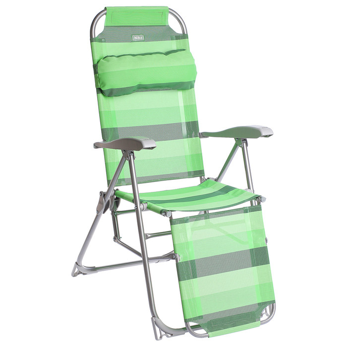 Кресло-шезлонг К3, р. 82 x 59 x 116 см, цвет зелёный - фото 1 - id-p203580471