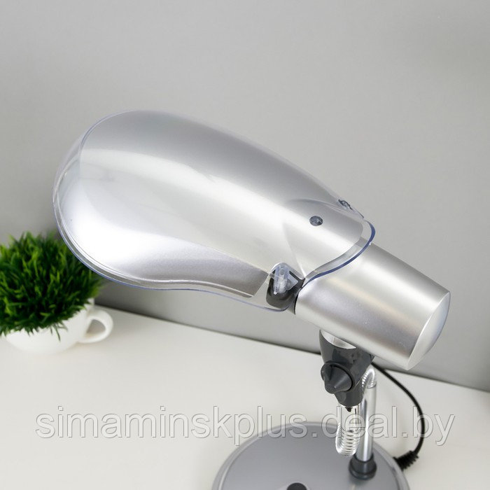 Настольная лампа NE-301-E27-15W-S, E27 15Вт, цвет серебро - фото 7 - id-p203576302