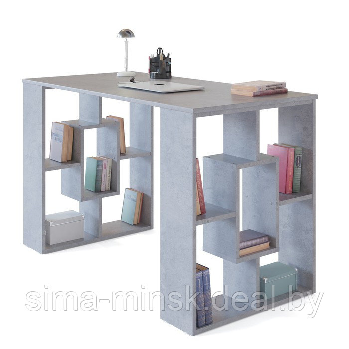 Письменный стол «СПм-15», 1200 × 600 × 740 мм, цвет бетон - фото 1 - id-p203562834