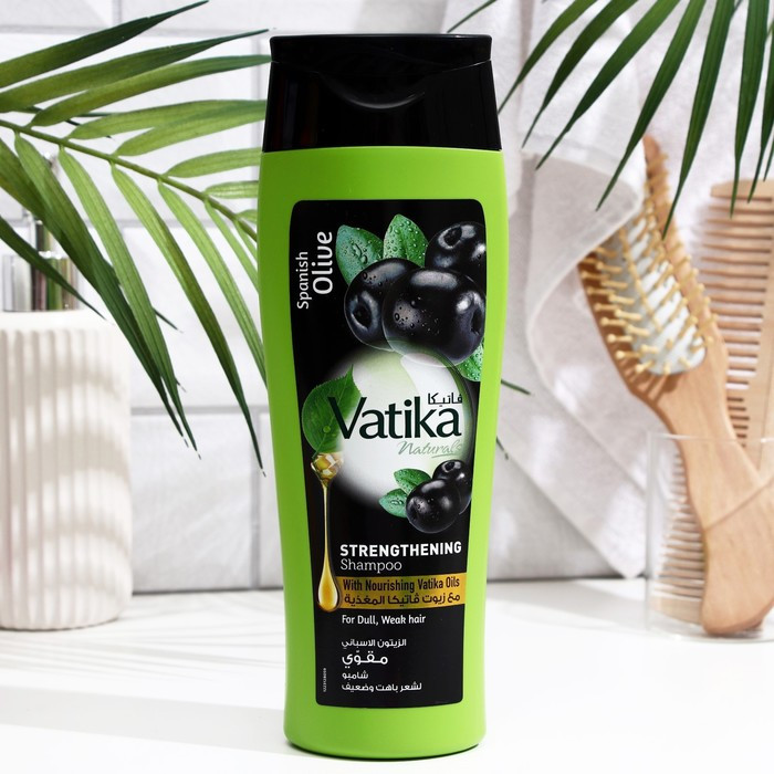 Шампунь для волос Dabur VATIKA Olive оливковый, 400 мл - фото 1 - id-p203573537