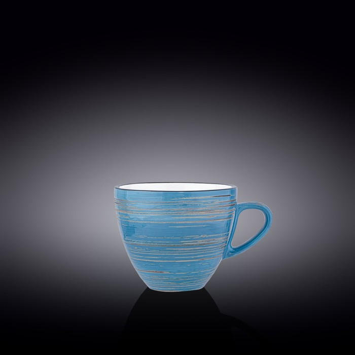 Чашка Wilmax Spiral, 300 мл, цвет голубой - фото 1 - id-p203577469