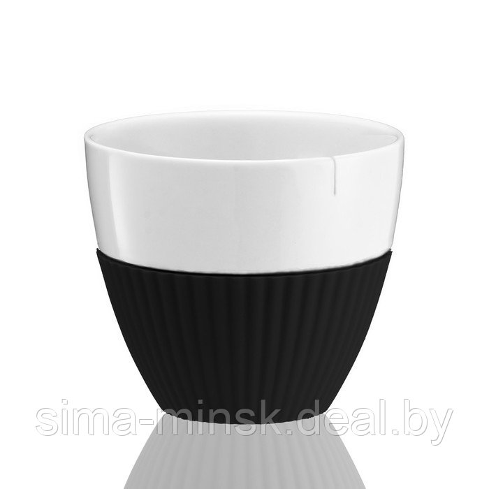 Чайный стакан Anytime 300 мл, 2 шт, чёрный - фото 1 - id-p203568466