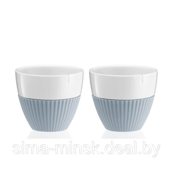 Чайный стакан Anytime 300 мл, 2 шт, голубой - фото 2 - id-p203568470