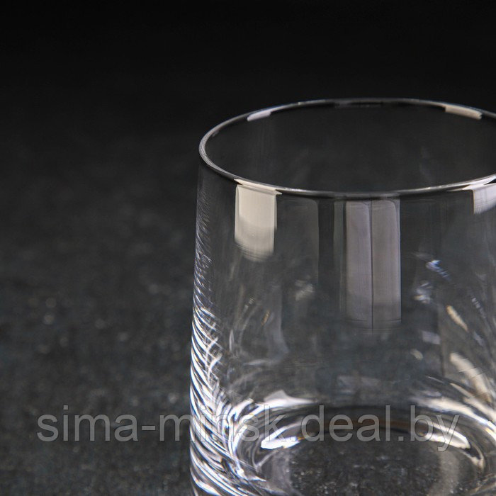Набор питьевой из стекла Magistro «Эйгер», 6 предметов: кувшин 1,1 л, 4 бокала 260 мл, поднос - фото 7 - id-p203572180