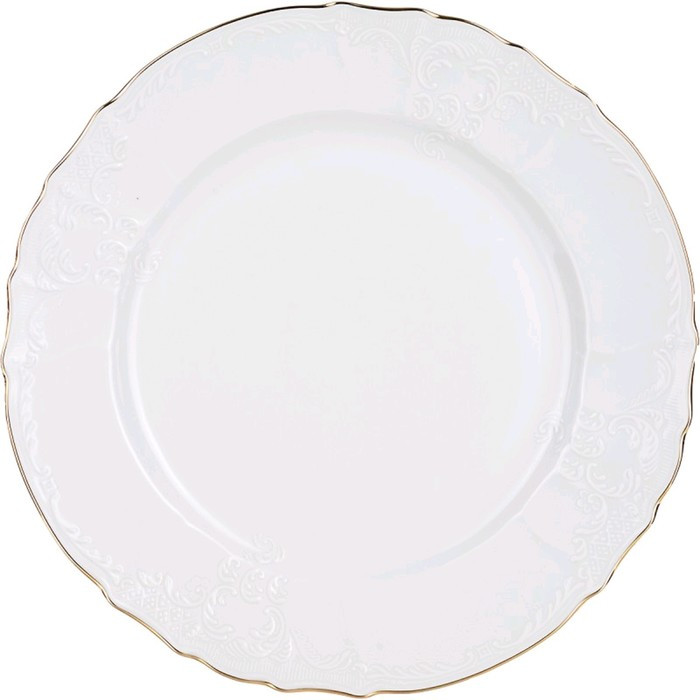 Блюдо круглое Bernadotte, декор «Отводка золото», 32 см - фото 1 - id-p203579150
