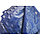 Тент (брезент) непромокаемый с лювepcaми 3x4м, плотность 280 г/м кв, синий (S=12м2), фото 3
