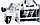 KraftWell KRWFJ3L Домкрат подкатной гидравлический, низкопрофильный г/п 3000 кг., фото 3