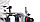 KraftWell KRW1883 Устройство пневматическое для прокачки гидросистем автомобиля, фото 4