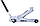 KraftWell KRWFJ3.5 Домкрат подкатной гидравлический, низкопрофильный г/п 3500 кг. с педалью, фото 7