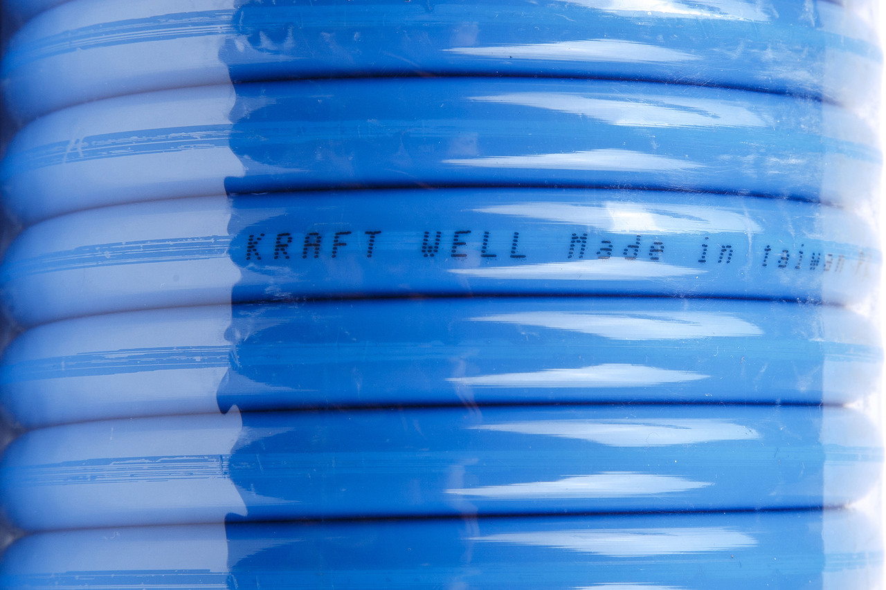KraftWell KRW-HC101410 Шланг воздушный полиуретановый, спиральный D10х14 мм, 10 м - фото 3 - id-p201926222