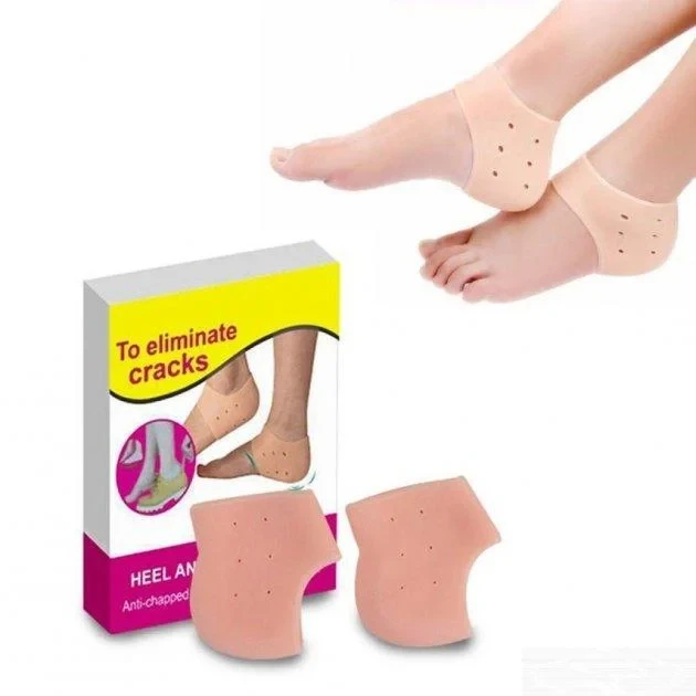 Силиконовые носочки для пяток Scholl Heel Anti-Crack Sets - фото 2 - id-p203594087