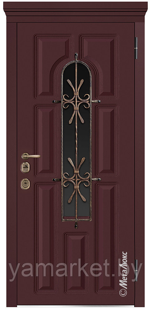 Дверь входная Металюкс СМ1260/14Е Милано - фото 2 - id-p203594100