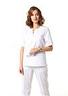 Медицинская женская блуза хирургичка (цвет белый), фото 6