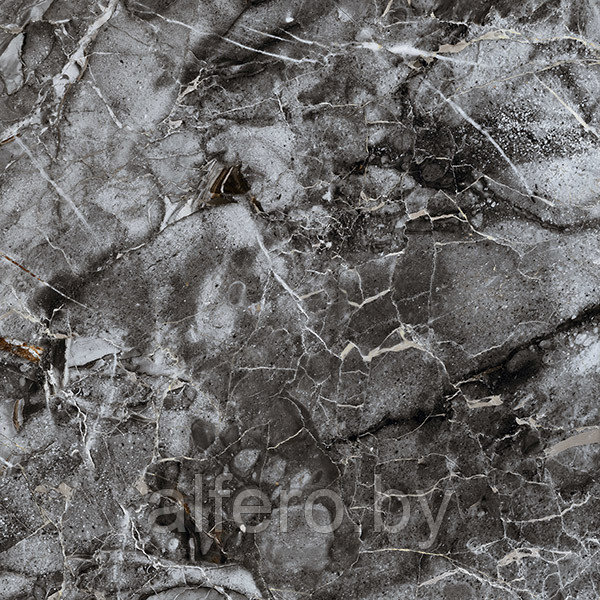 Керамгранит Гранитея Киреты Черный 600х600х10 полированный - фото 3 - id-p203249849