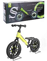 Беговел светящийся Qplay Spark Balance Bike зеленый