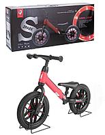 Беговел светящийся Qplay Spark Balance Bike красный