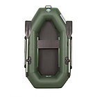 Лодка гребная Лоцман Стандарт 200 зеленая, фото 2