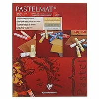 Блок-склейка для пастели "PastelMat" №1, 24x30 см, 360 г/м2, 12 листов, 4 цвета