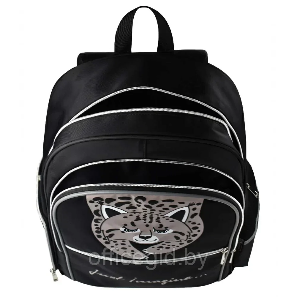 Рюкзак школьный "Рысь", черный - фото 6 - id-p203608811