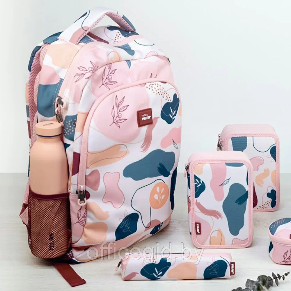 Рюкзак молодежный "Slow", розовый - фото 8 - id-p203608818