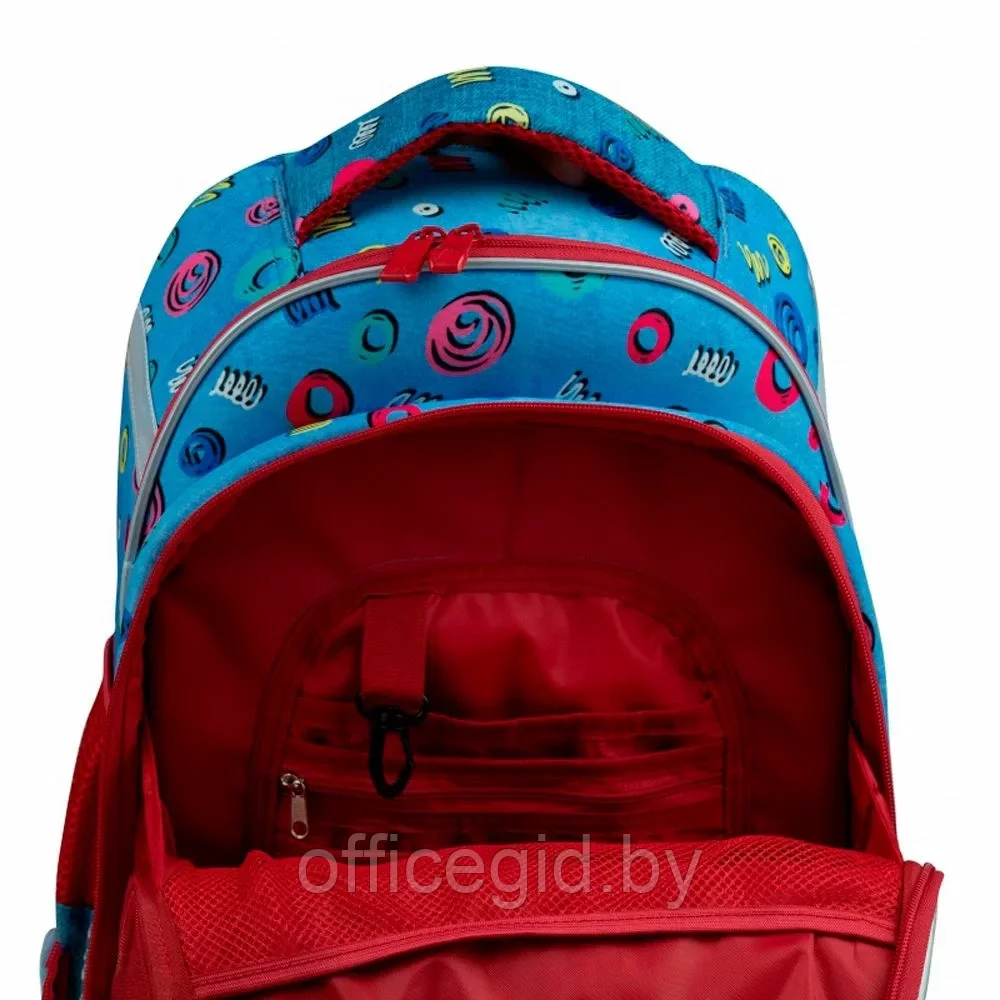 Рюкзак молодежный "Cool Girl Head 4", голубой - фото 4 - id-p203608824