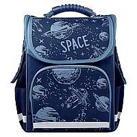 Рюкзак школьный "Космос", синий