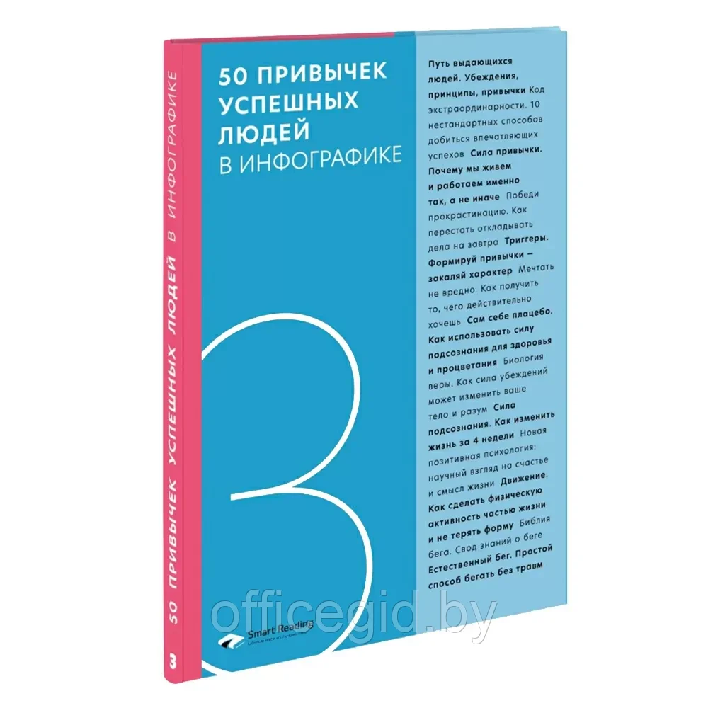 Книга-саммари "50 привычек успешных людей в инфографике" - фото 1 - id-p203608904