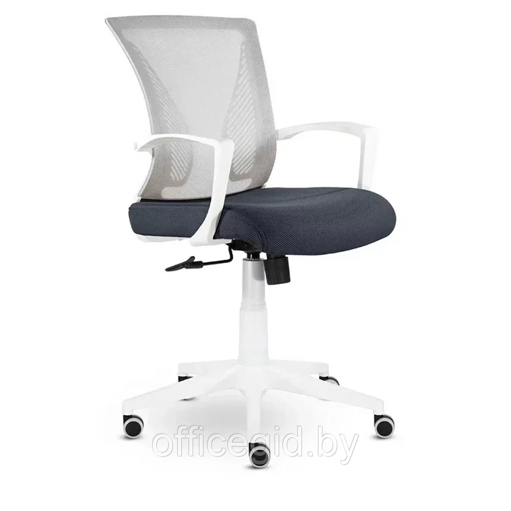 Кресло для персонала UTFC Энжел СН-800 "TW-72/E72-K", ткань, сетка, пластик, темно-серый - фото 1 - id-p203609011
