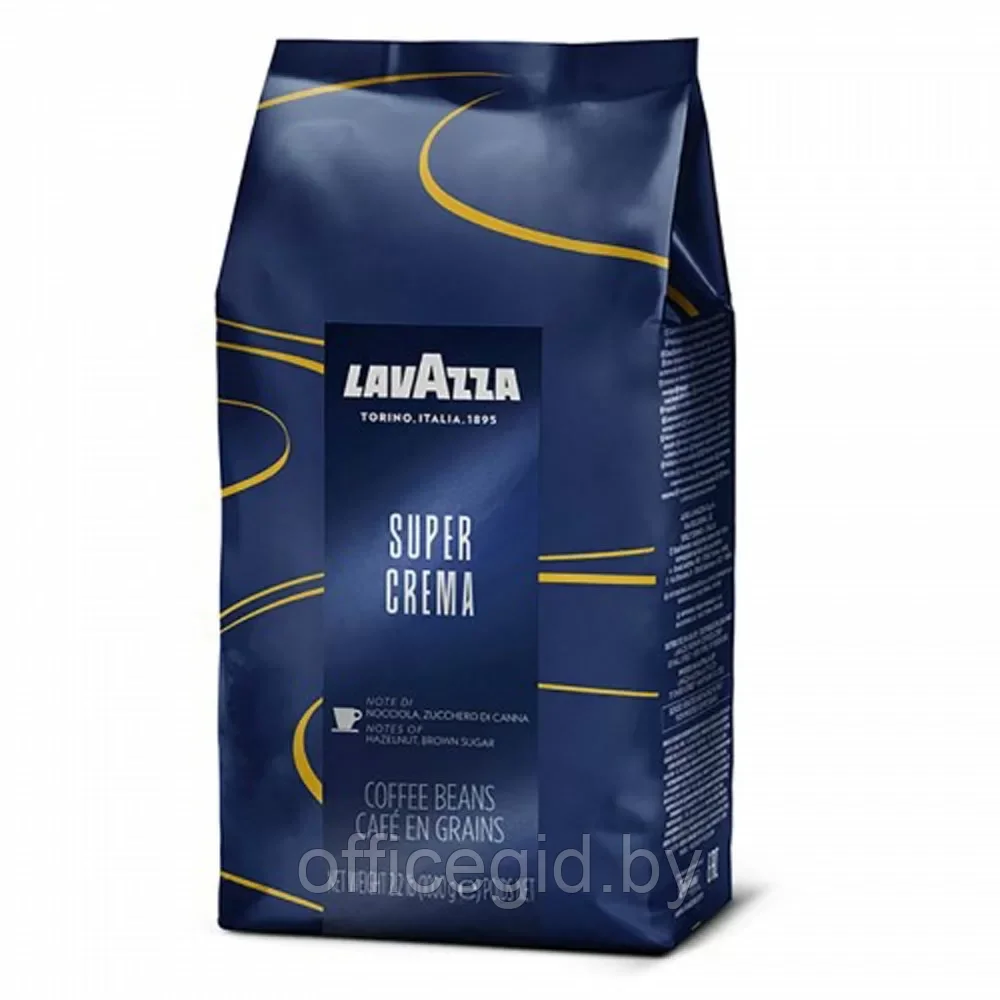 Кофе "Lavazza" Super Crema, зерновой, 1000 г - фото 2 - id-p203609013