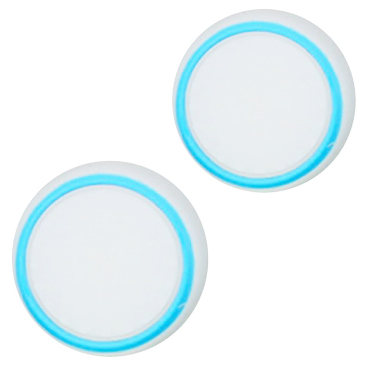 Силиконовые накладки на кнопки геймпадов бело-голубые SiPL - фото 2 - id-p203610460