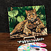 Картина по номерам на холсте с подрамником «Леопард» 40 × 50 см, фото 2