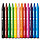 Мелки восковые "Wax Crayons" 12 шт., фото 2