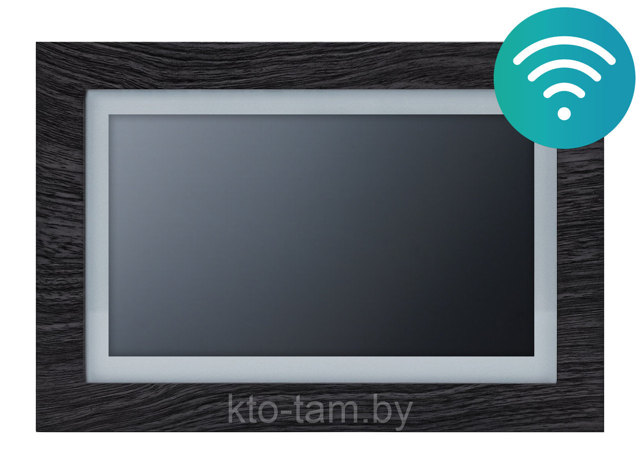 Монитор видеодомофона CTV-M5708 Image с Wi-Fi и сменными рамками: под дерево / белая /черная - фото 3 - id-p203626177