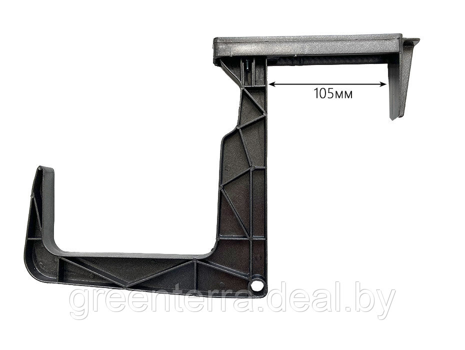 Крепление для балконного ящика (белое, тёмно-коричневое, графитовое) - фото 6 - id-p97086550