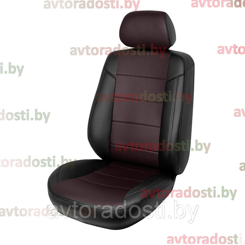 Чехлы на сиденья для Nissan X-Trail T32 (2013-) / Ниссан Икс Трейл (цветная вставка) - фото 7 - id-p203634447