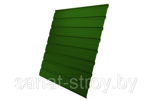 Профнастил С10A 0,45 PE RAL 6002 лиственно-зеленый - фото 1 - id-p203639152