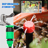 Набор капельного полива для сада и огорода Garden drip nozzle combination set 15 метров, фото 4