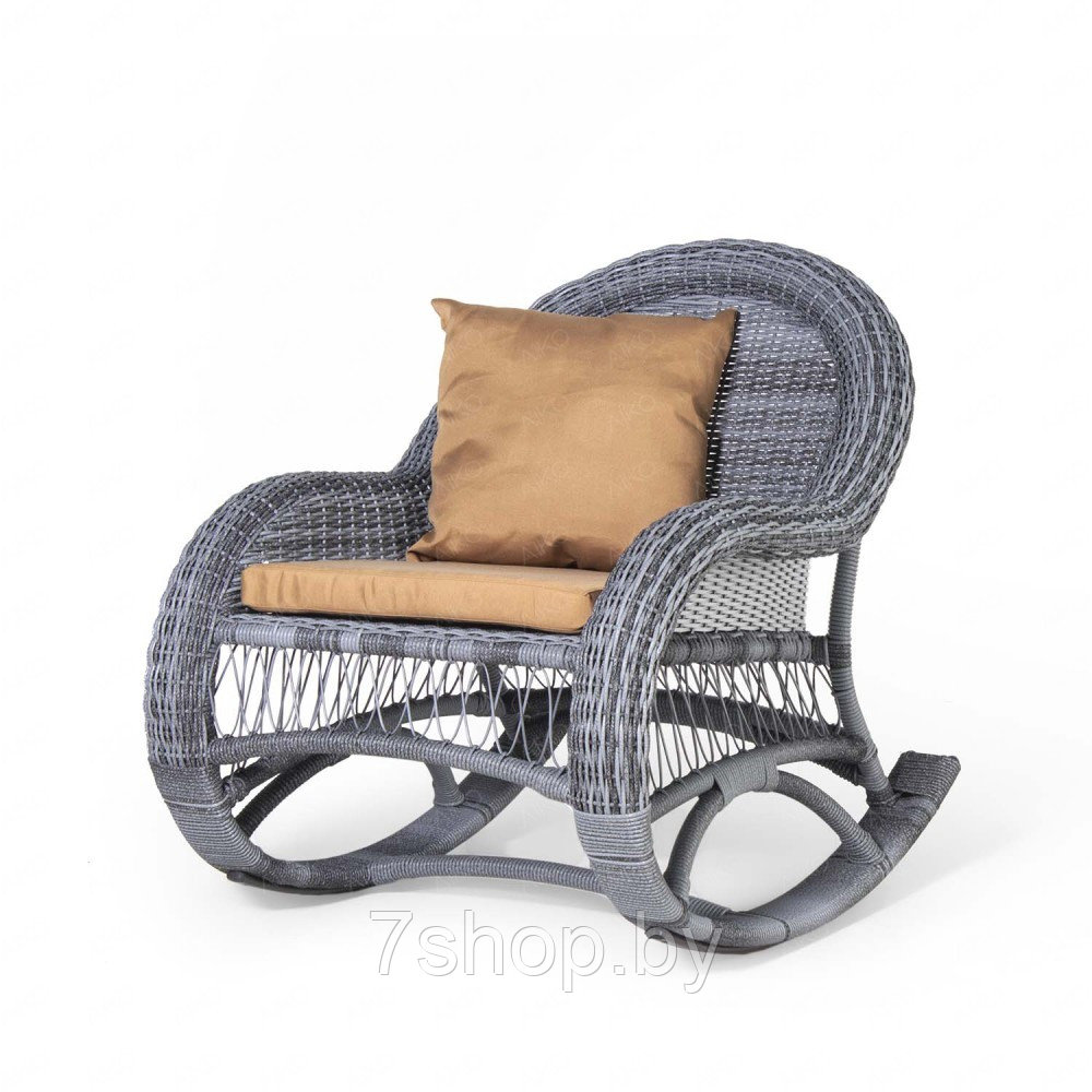 Кресло-качалка садовая CHELSEA, серый - фото 1 - id-p179914038