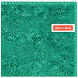 Тряпка для мытья пола OfficeClean "Премиум" зеленая, микрофибра, 50*60см, индивид. упаковка Цена без НДС, фото 3