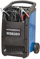 Пуско-зарядные устройства для автомобиля NORDBERG Устройство пускозарядное 12/24V макс ток 360A NORDBERG
