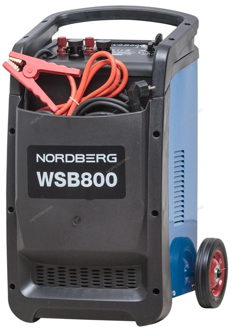 Пуско-зарядные устройства для автомобиля NORDBERG Устройство пускозарядное 12/24V макс ток 800A NORDBERG
