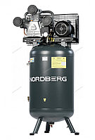 Компрессор вертикальный поршневой с ременной передачей NORDBERG NCPV300/950 (380В, ресив. 270л, 950л/мин)
