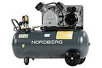 Поршневые компрессоры NORDBERG Компрессор поршневой с ременной передачей NORDBERG NCP100/420, 380 В, ресив.
