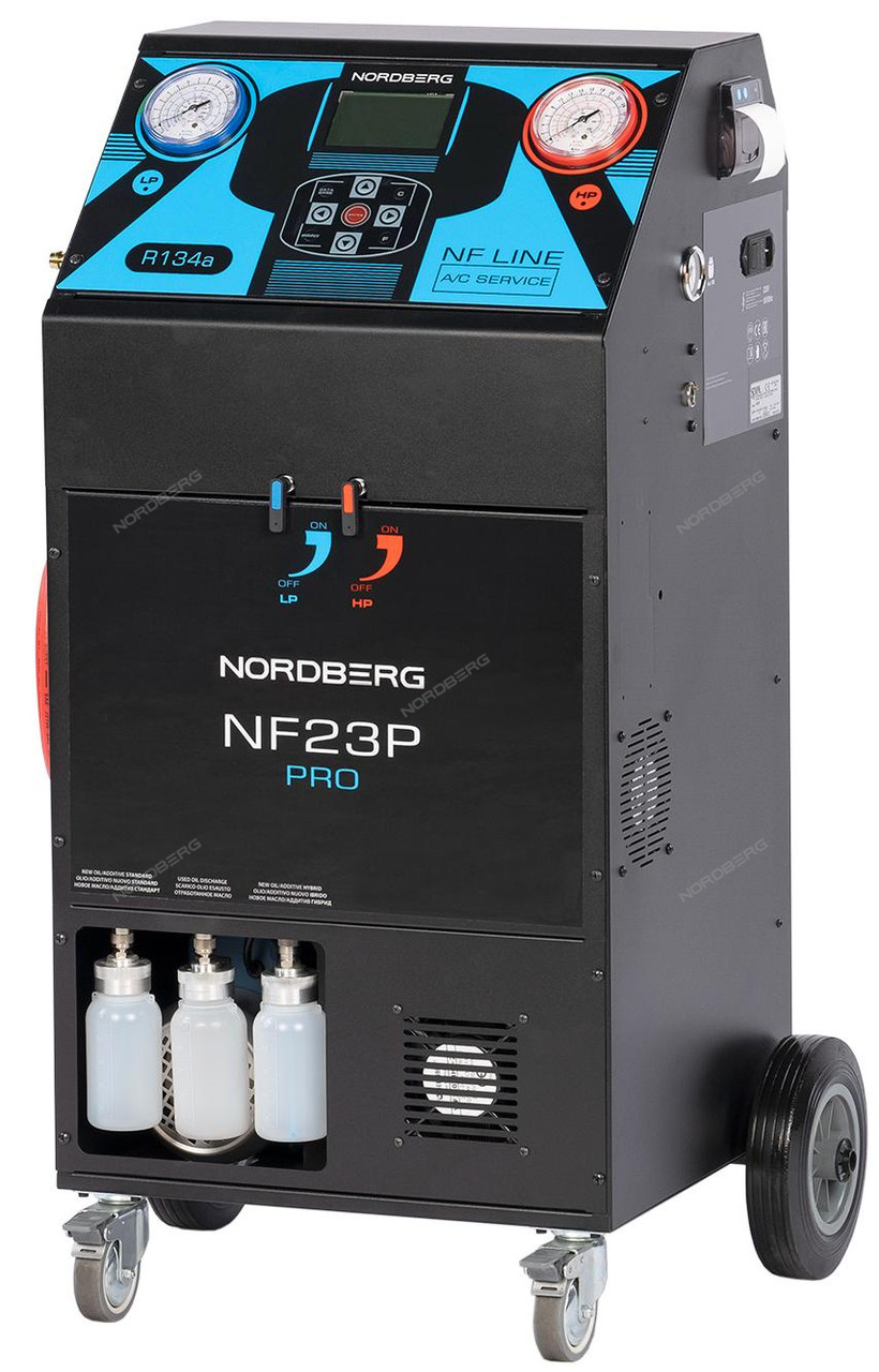 Установки для заправки кондиционеров NORDBERG Установка автомат для заправки авто кондиционеров с принтером - фото 1 - id-p203643410