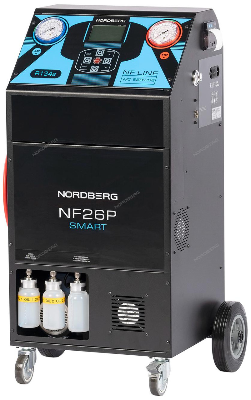 Установки для заправки кондиционеров NORDBERG Установка автомат для заправки автомобильных кондиционеров с - фото 1 - id-p203643411