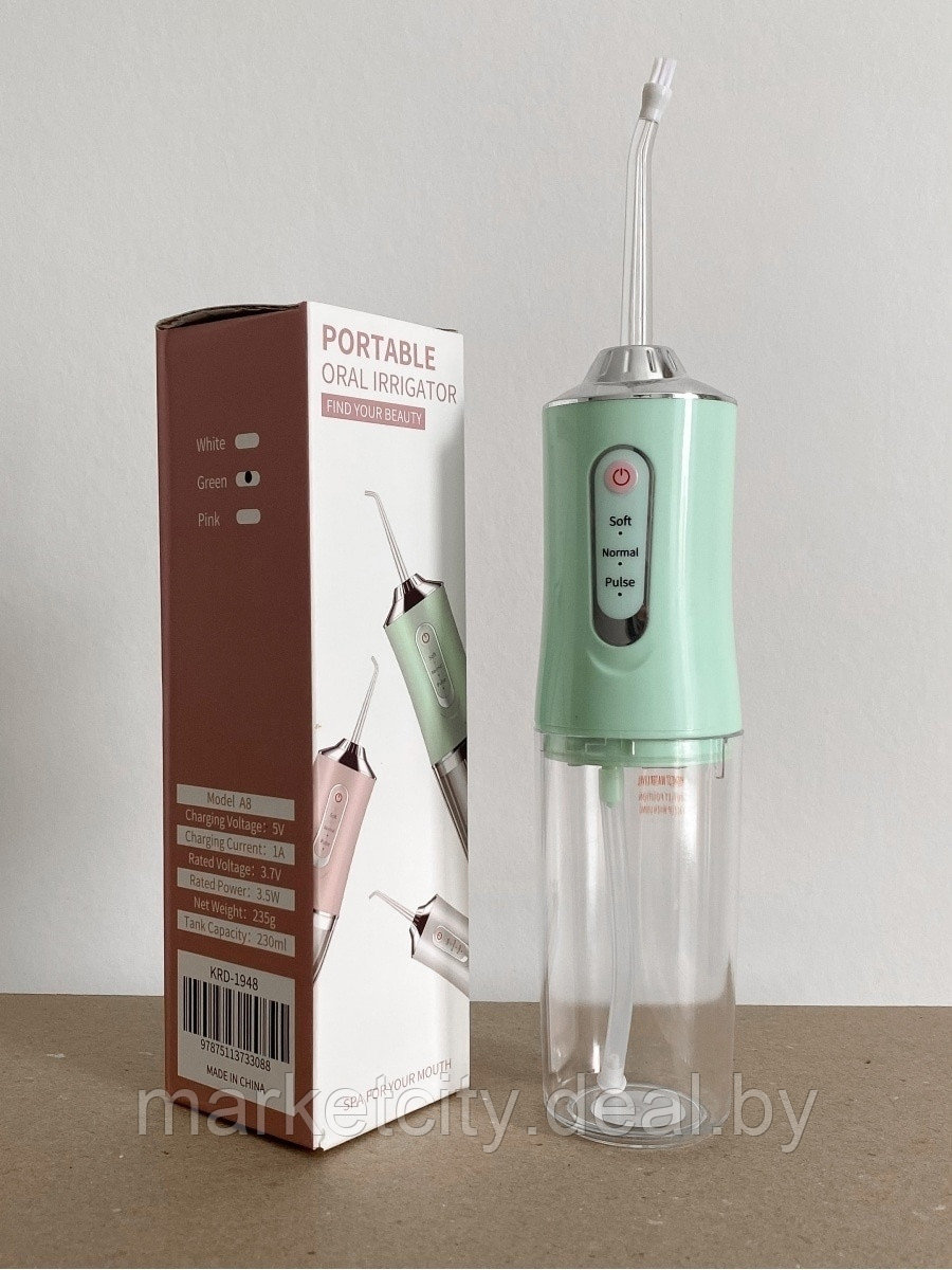 Ирригатор беспроводной Portable Oral Irrigator A8 - фото 9 - id-p203669613