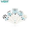 Профессиональный женский эпилятор VGR V-703 VOYAGER PROFESSIONAL LADY CARE SET / водонепроницаемый триммер 5 в, фото 3