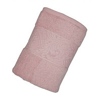 Полотенце банное махровое 90х150 розовое NURPAK 625