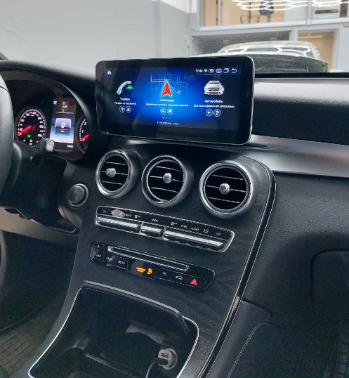 Штатный монитор для Mercedes-Benz GLC 2015-2019 на Android 12, экран 10.3 8/128gb - фото 2 - id-p203673378