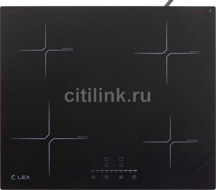 Индукционная варочная панель LEX EVI 640-2 BL, независимая, черный